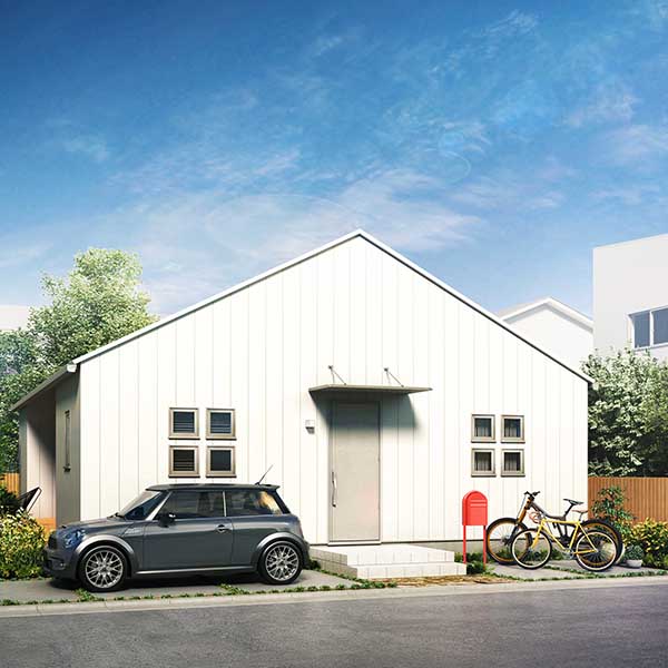 スキップフロアの家